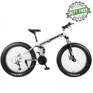 BNQMTB 26 Inch Wheel Adult Foldable Mountain Fat Bike 27 Speed 4.0 Super Wide Tires Sports Cycling Road Bicycle Men Frame Ride